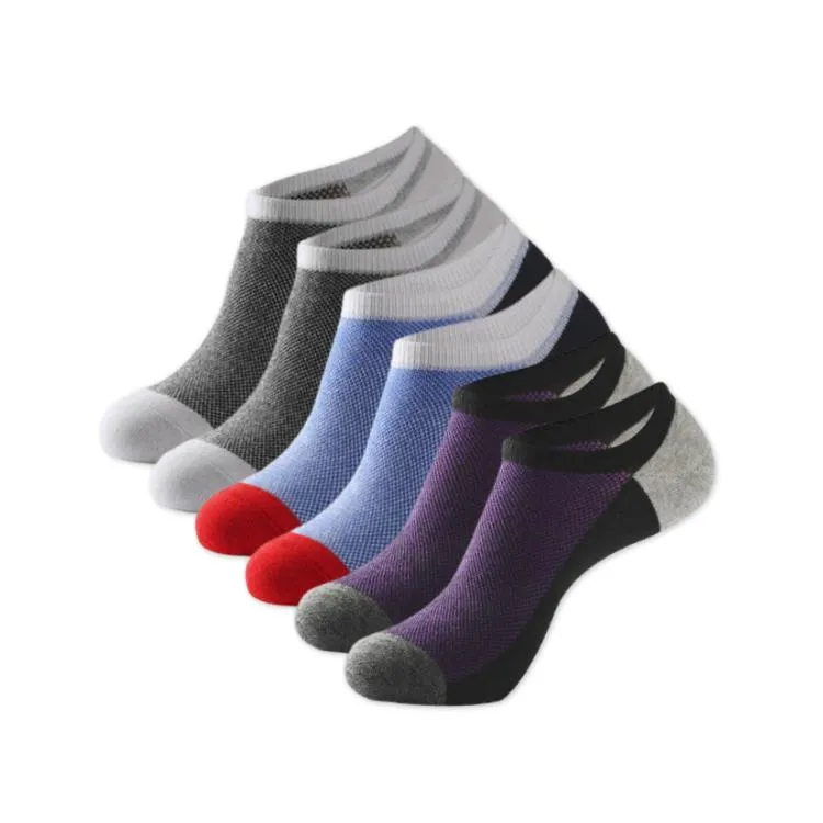 6 Pack Mens No Show Socks Invisible Socks