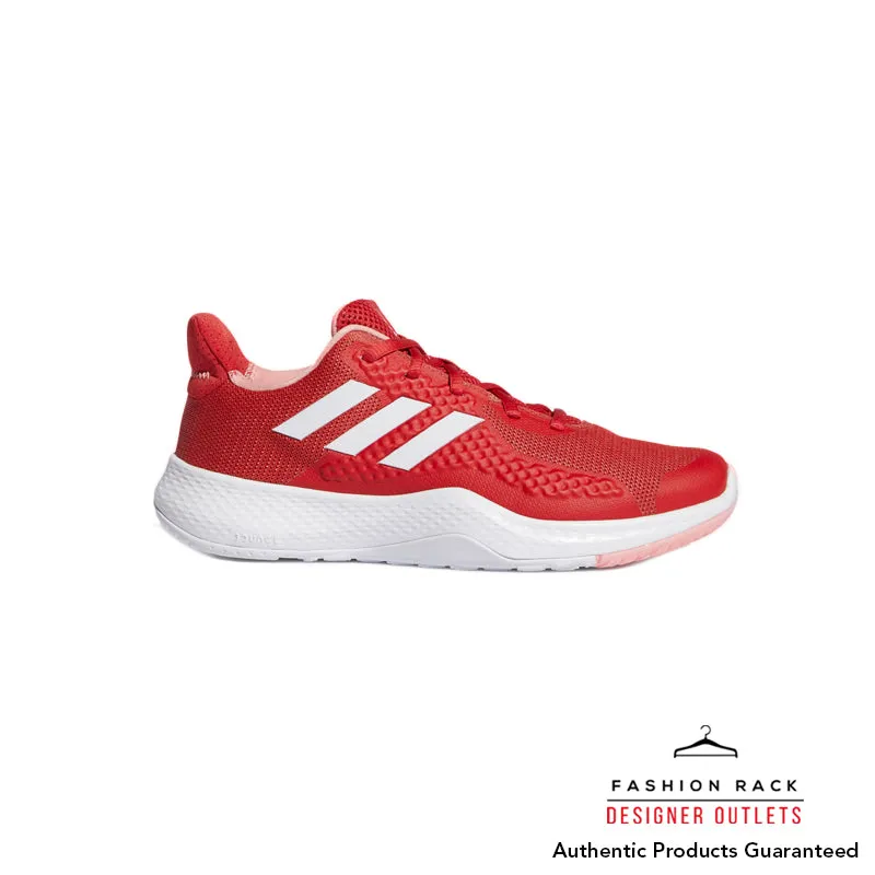 Adidas Fitbounce Trainers Glory Red/Cloud White/Glow Pink