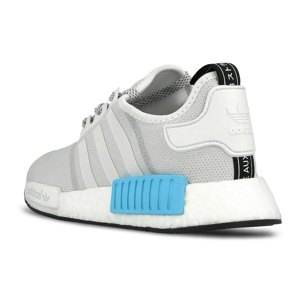 Adidas NMD_R1 Reflective White-Bright Cyan