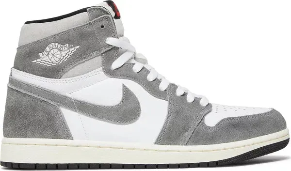 Air Jordan 1 "Washed Black" and "Smoke Grey" Sneakers for Men