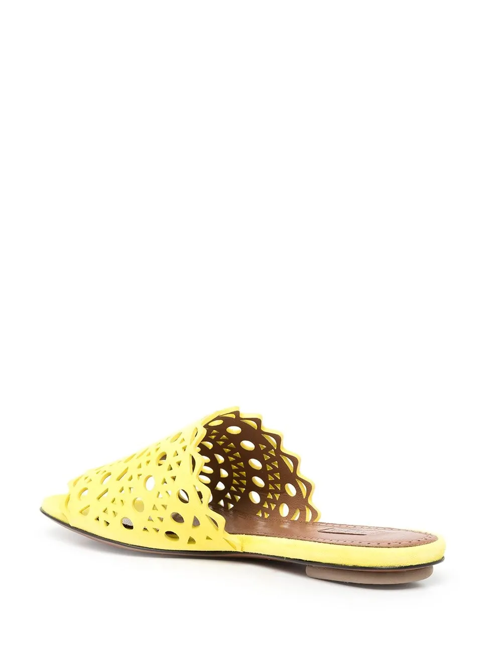 Alaia Sandals Yellow