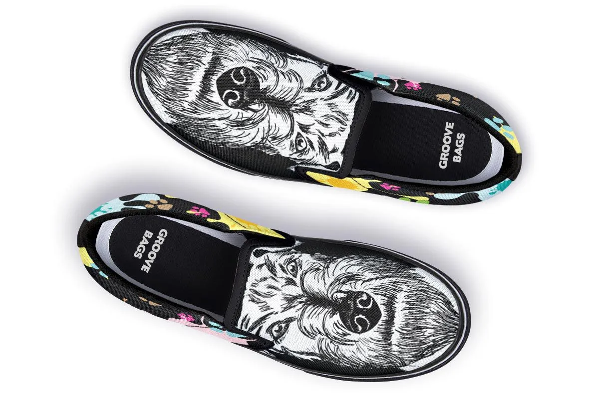 Artsy Schnauzer Slip-On Shoes