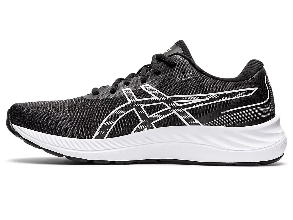 Asics Gel-Excite 9 Men's Running Shoes -  Black/White