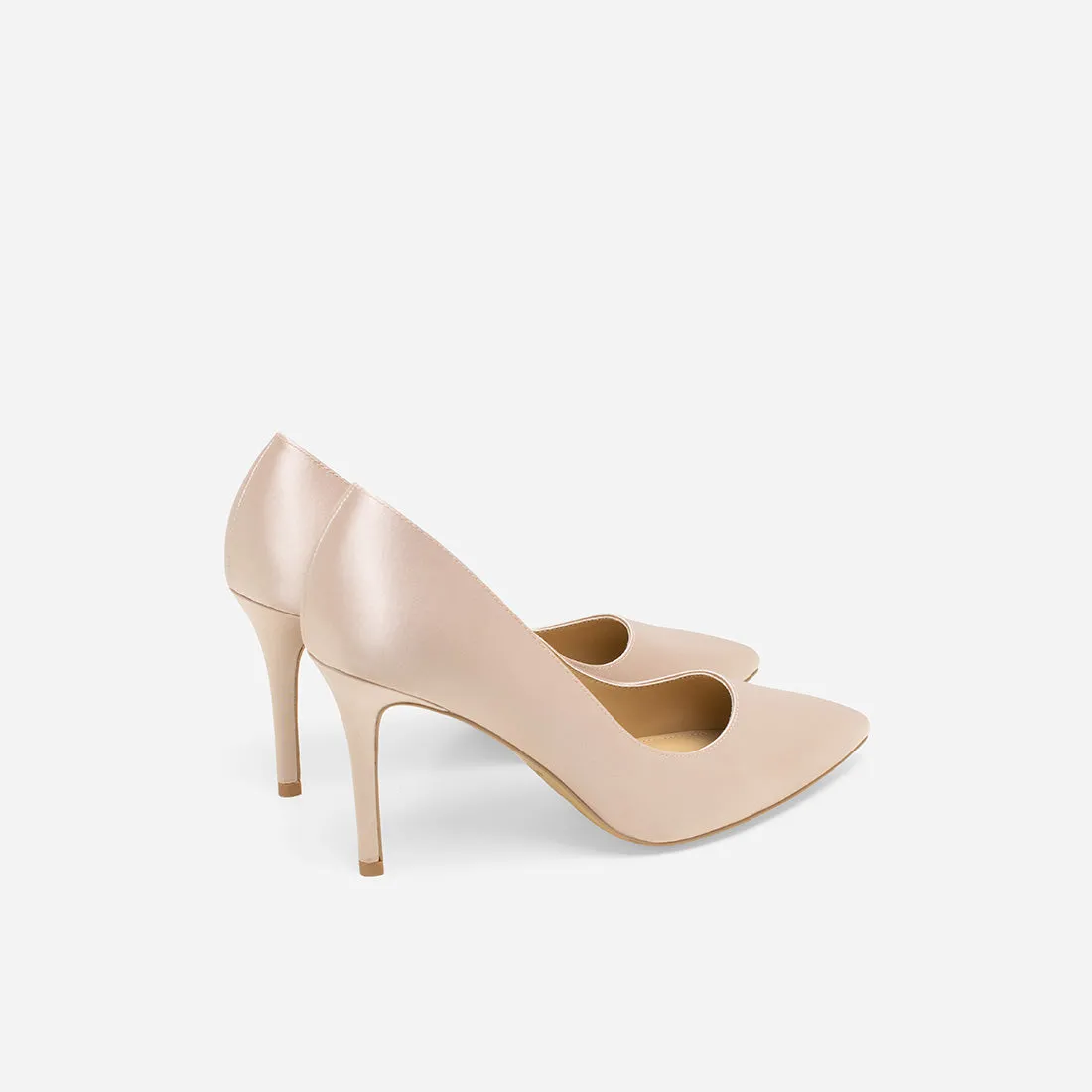 Athena Satin Pumps