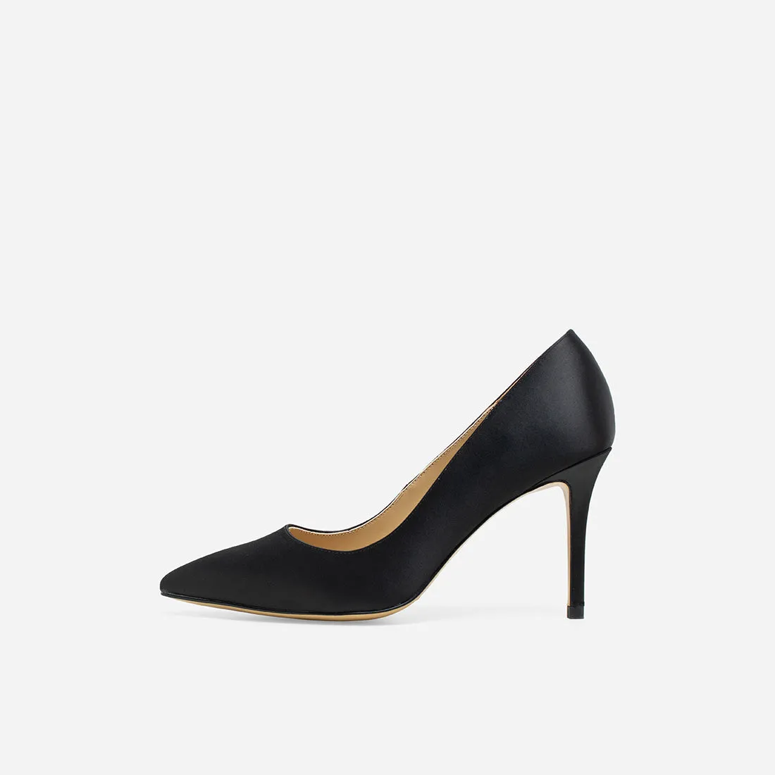 Athena Satin Pumps