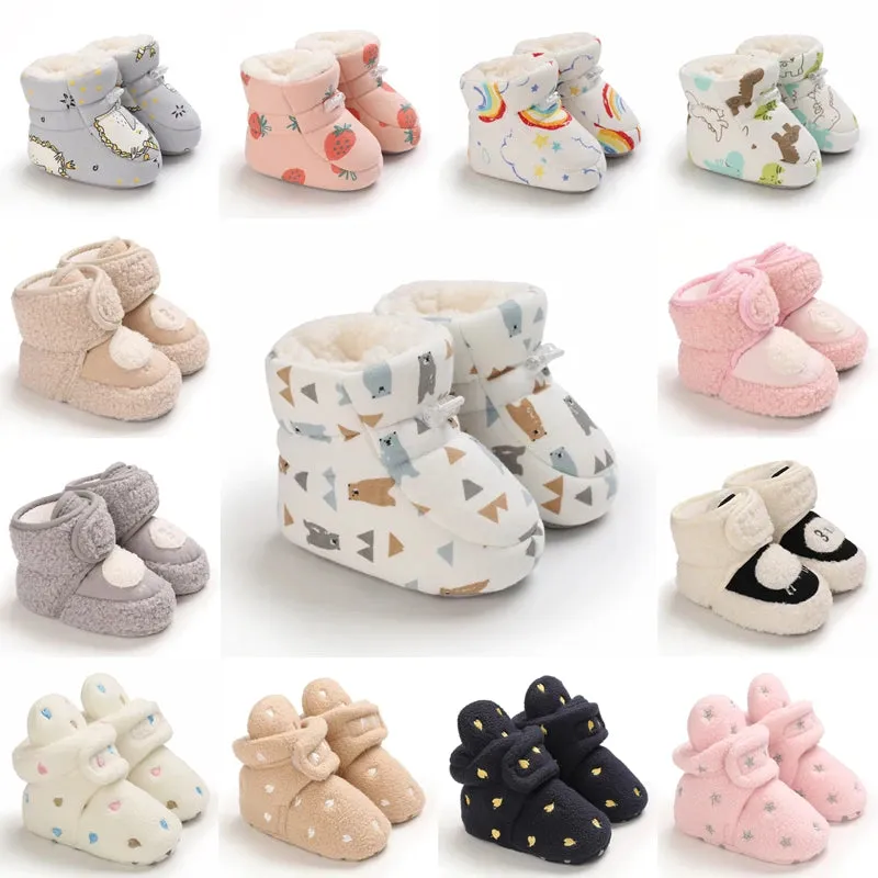 Baby Girls Winter Warm Animal Baby Boots