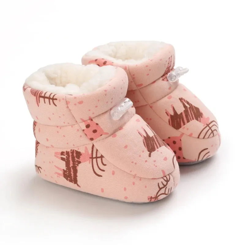 Baby Girls Winter Warm Animal Baby Boots