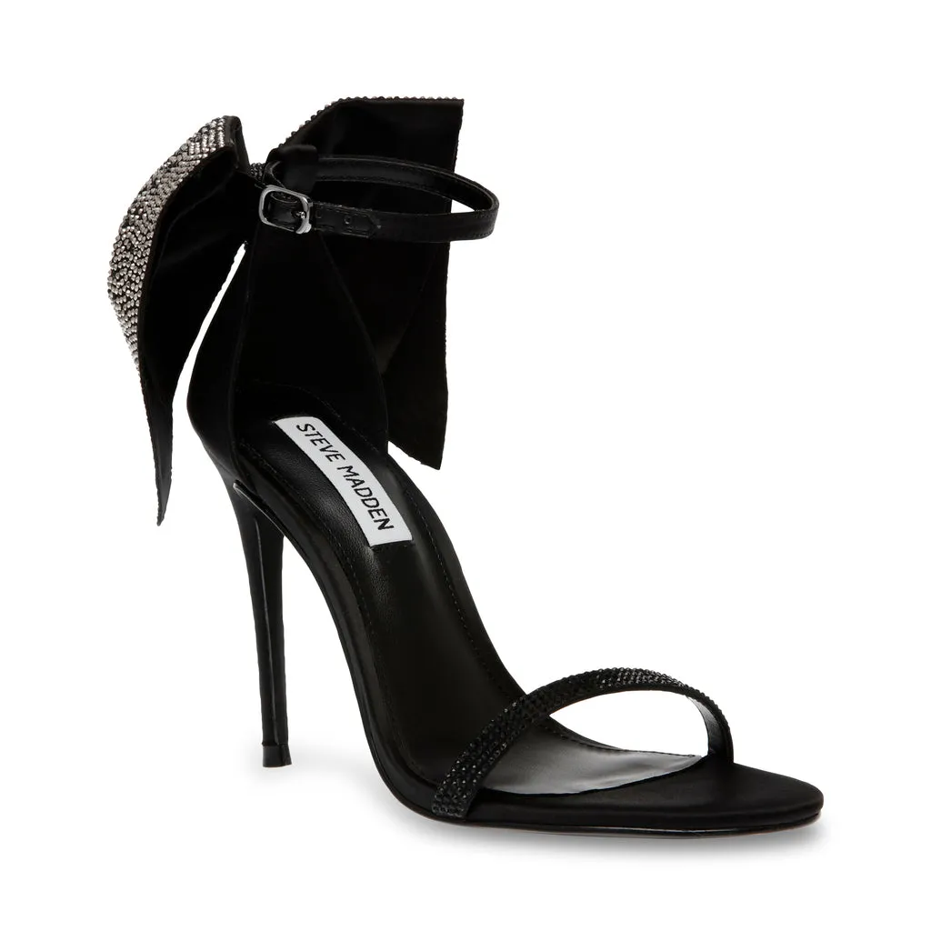 Bellarosa Sandal BLACK SATIN