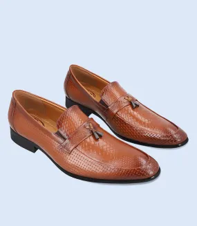 BM5109-BROWN-Men Formal Slip-on's