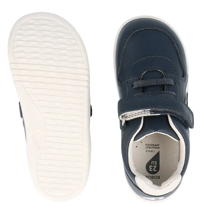 Bobux Kids IWalk IW Comet Sneaker Navy/White