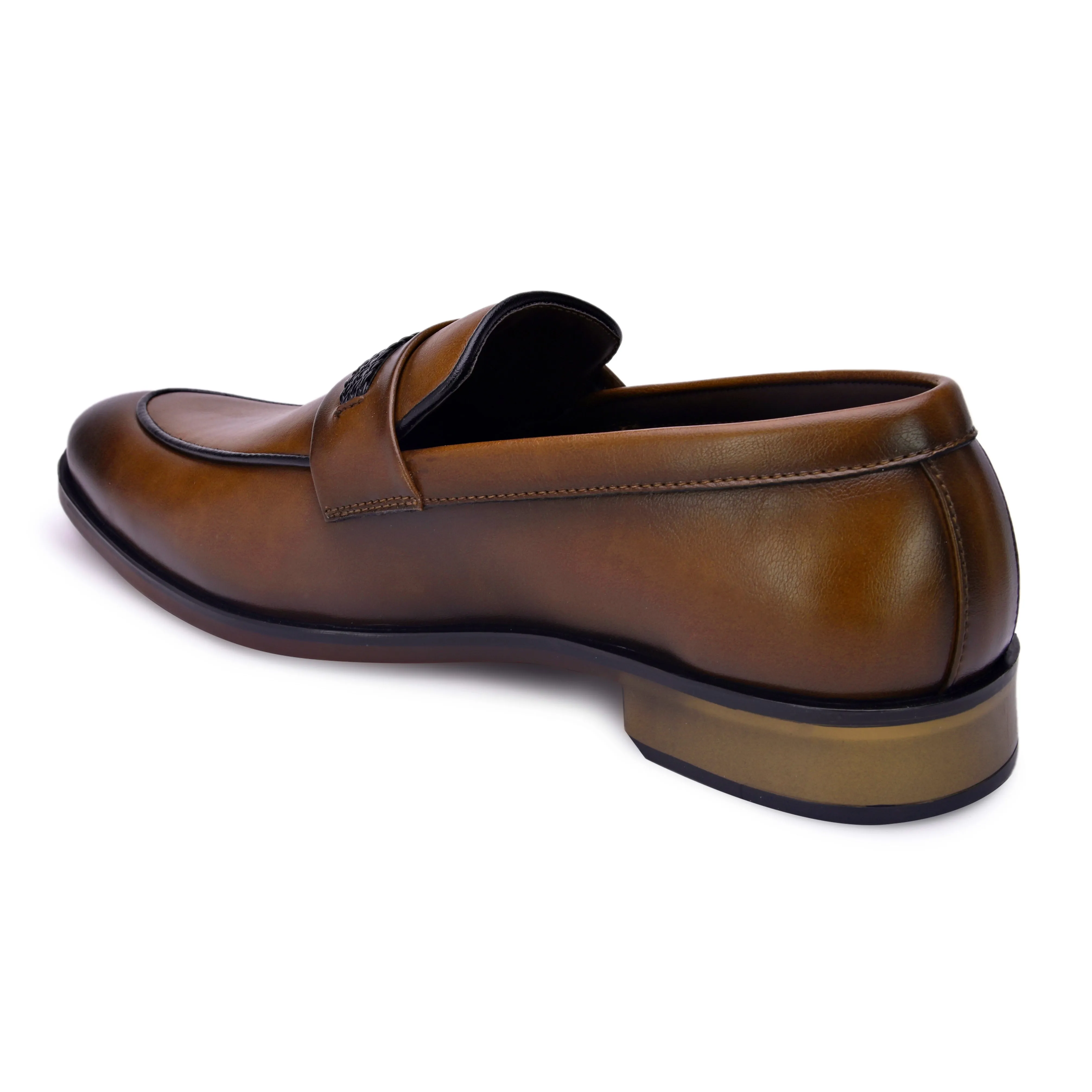 Bond Tan Saddle Loafers