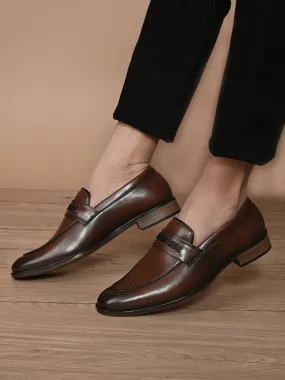 Bond Tan Saddle Loafers