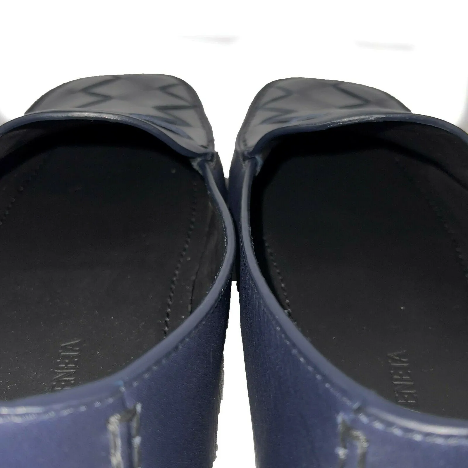 Bottega Veneta - Intrecciato Douglas Loafers - Navy Blue - 43 US 10