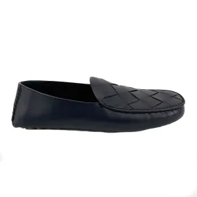 Bottega Veneta - Intrecciato Douglas Loafers - Navy Blue - 43 US 10