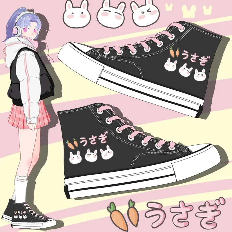 Bunny Carrot High Top Sneakers