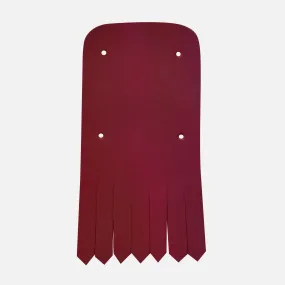 Burgundy Removable Fringes