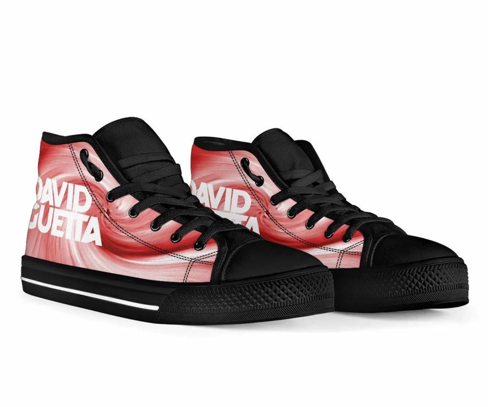 David Guetta High-Top Unisex Festival Sneaker Shoes - Stylish & Comfortable Footwear for Ultimate Festival Vibes