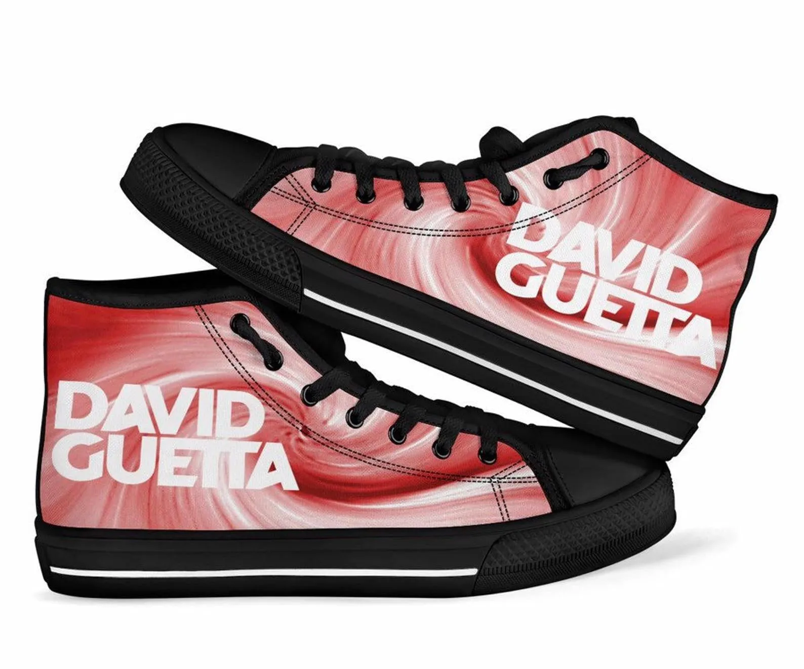 David Guetta High-Top Unisex Festival Sneaker Shoes - Stylish & Comfortable Footwear for Ultimate Festival Vibes