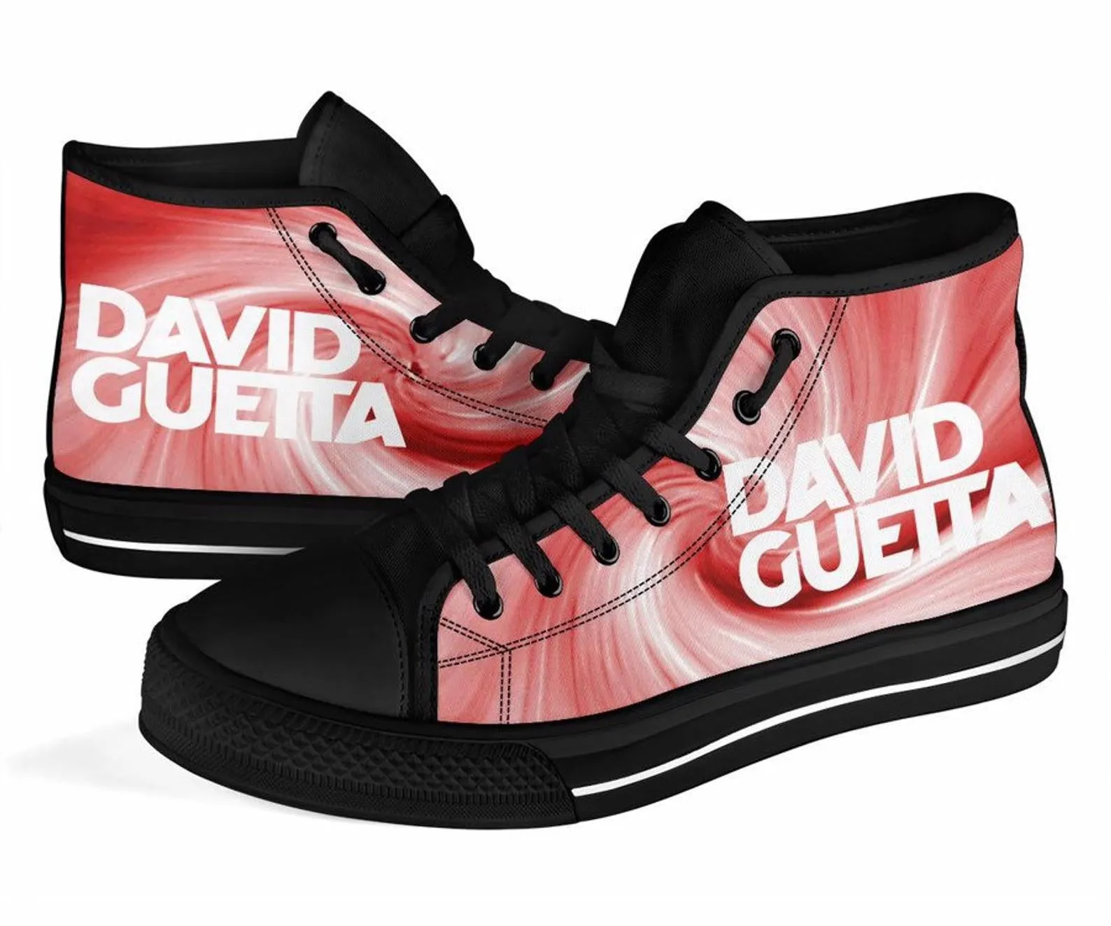 David Guetta High-Top Unisex Festival Sneaker Shoes - Stylish & Comfortable Footwear for Ultimate Festival Vibes