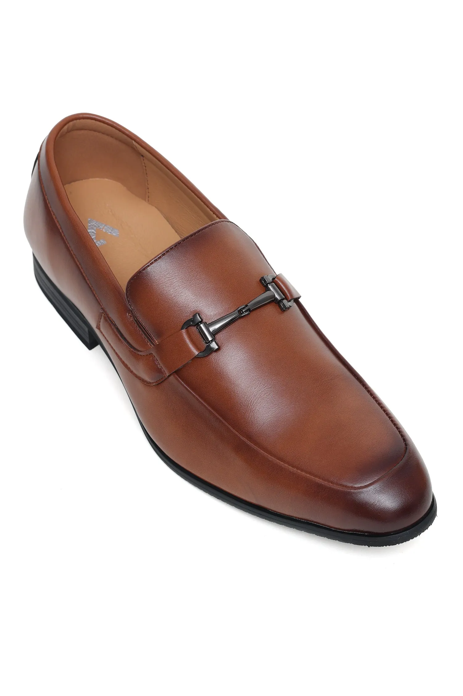 ELEGANT BIT LOAFERS-BROWN