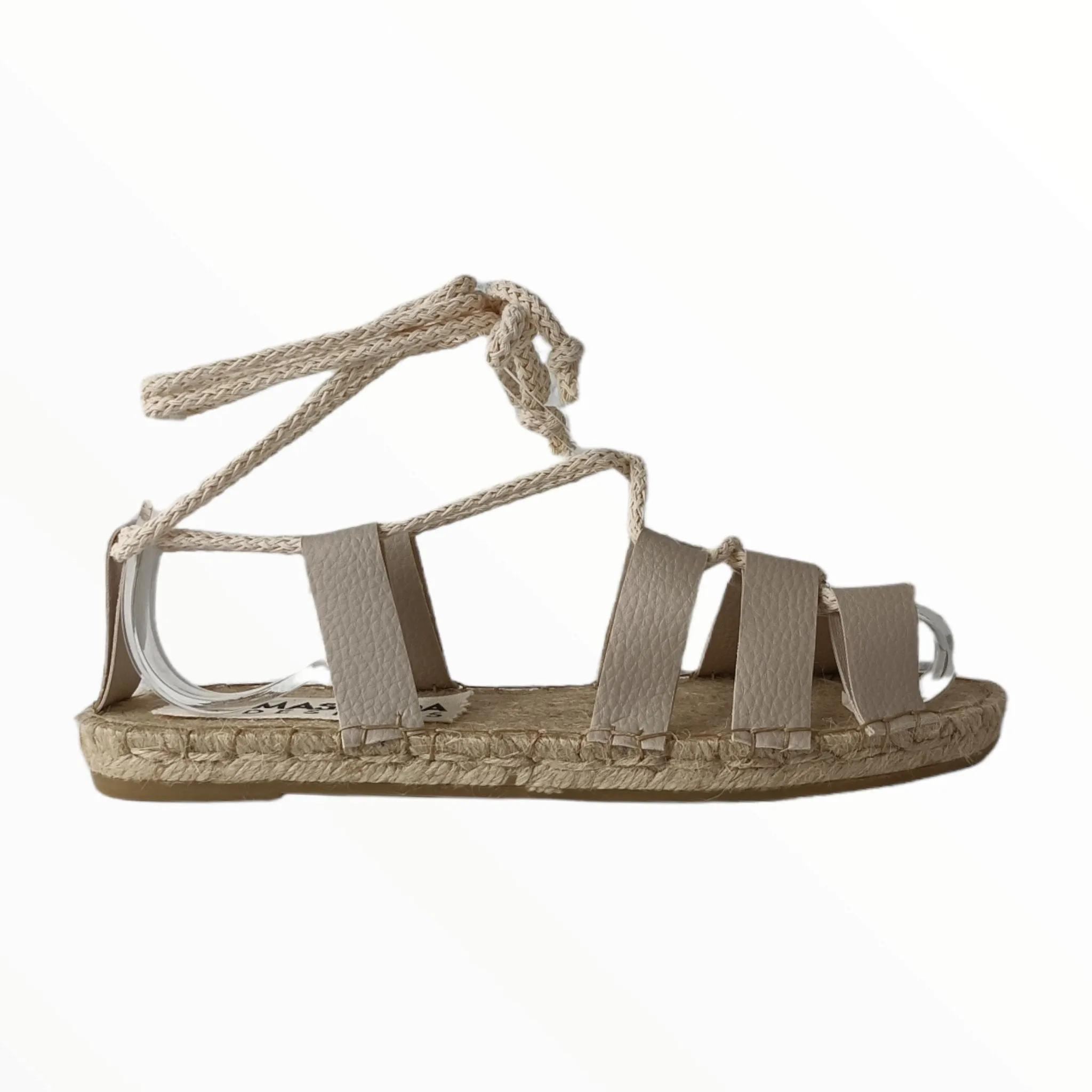 Gladiator Sandals - Vegan Leather - Off-White - Classic Sole