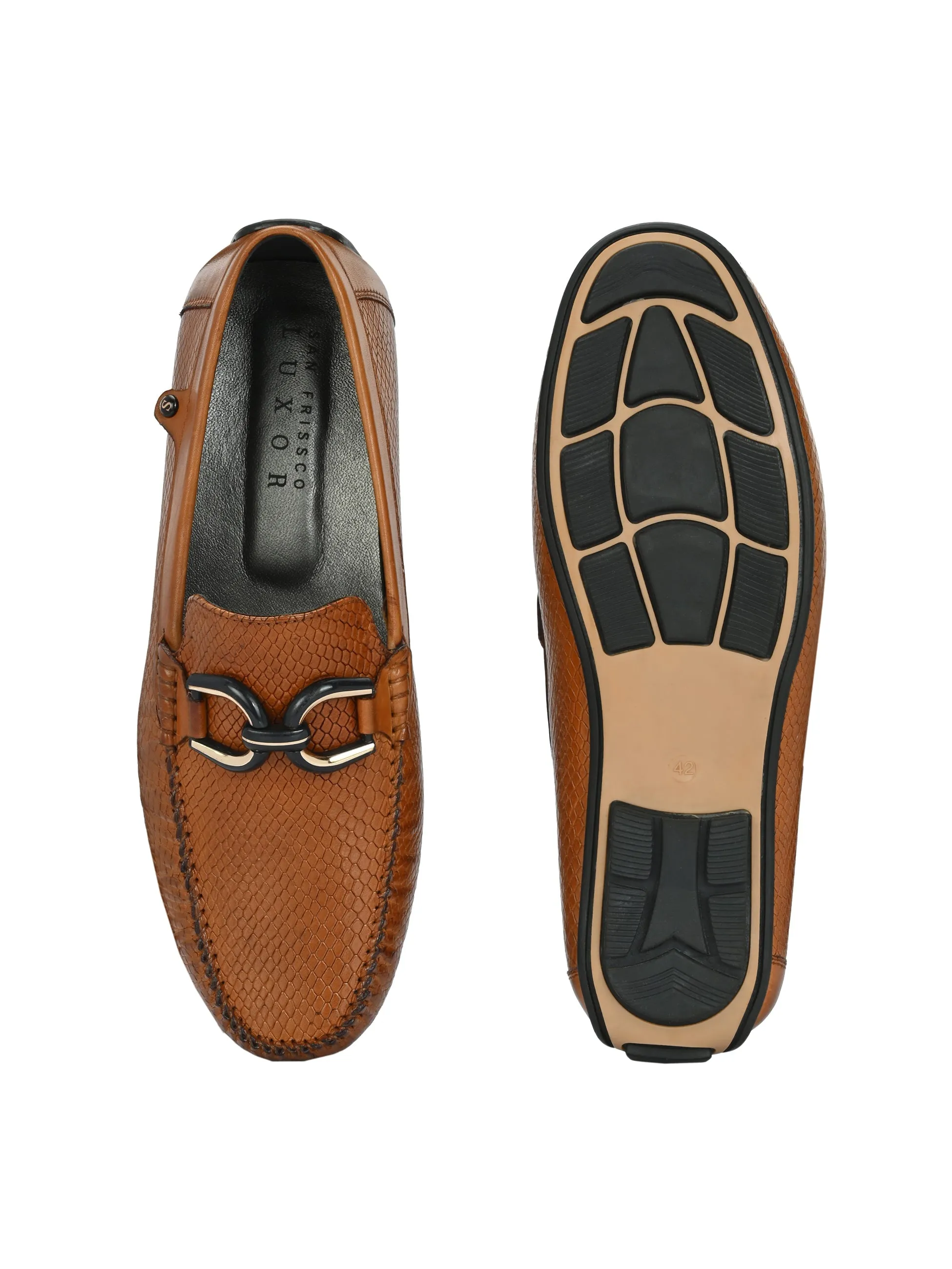 Globus Tan Driving Loafers