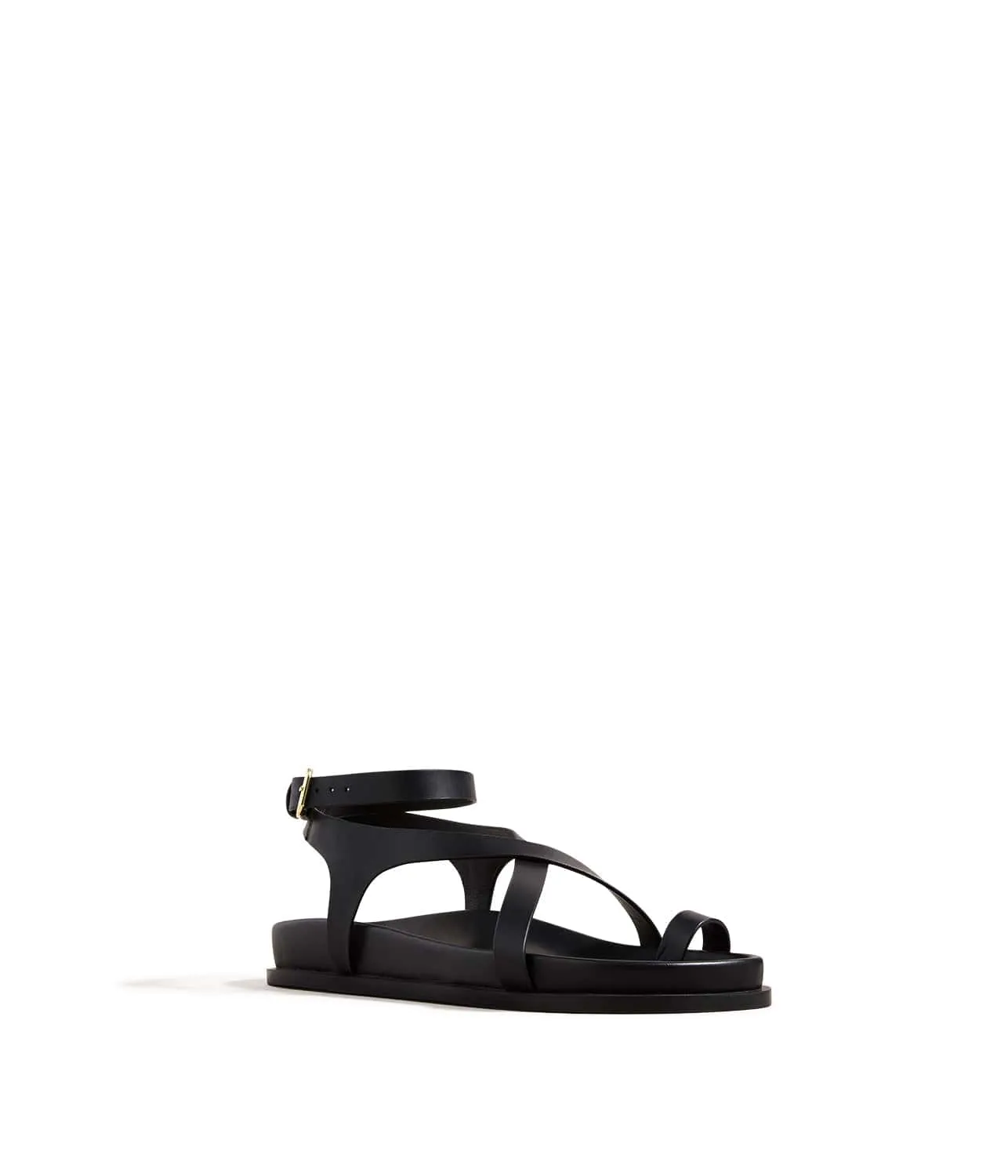 JALEN SLIM SANDAL- BLACK