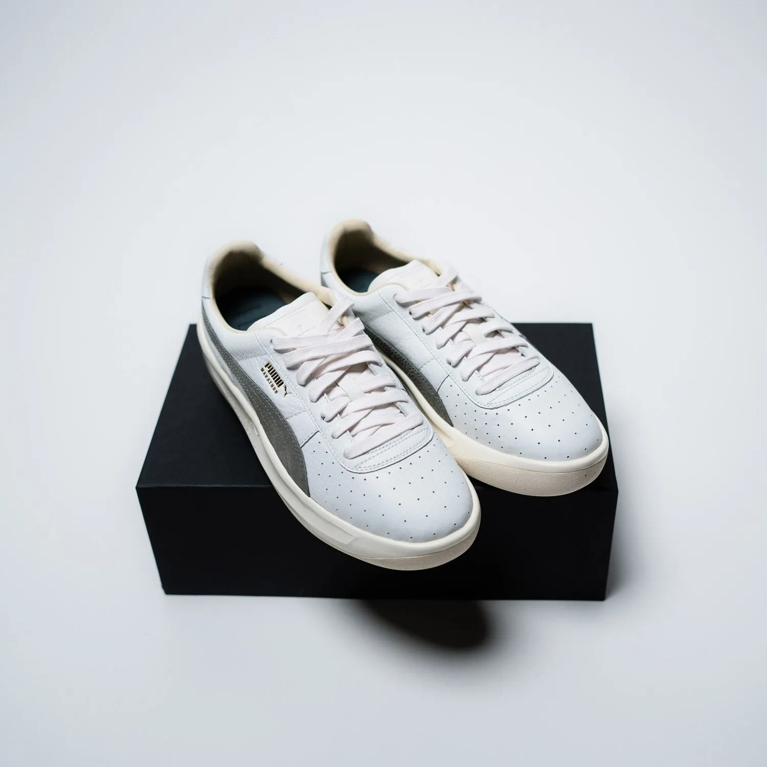 Marathon x Puma Made in Italy GV Special - Premium White/Flat Medium Gray Sneakers