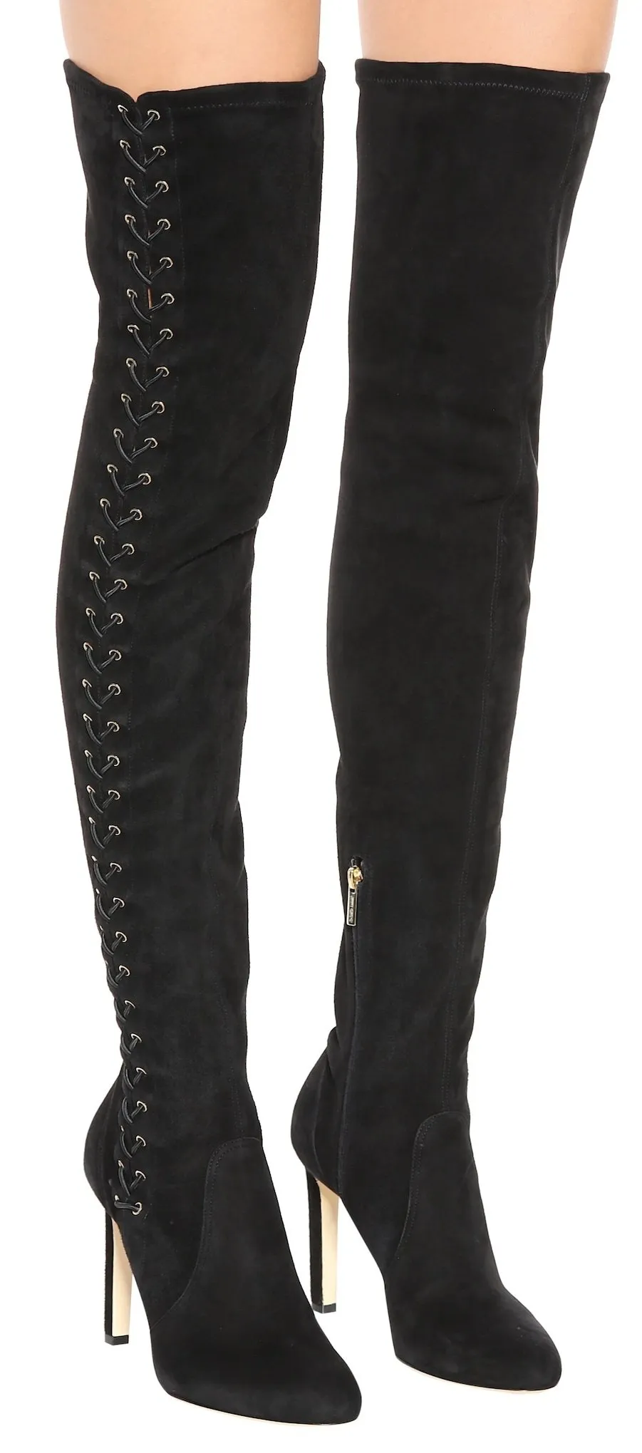 'Marie' 100 Suede Over-the-Knee Boots