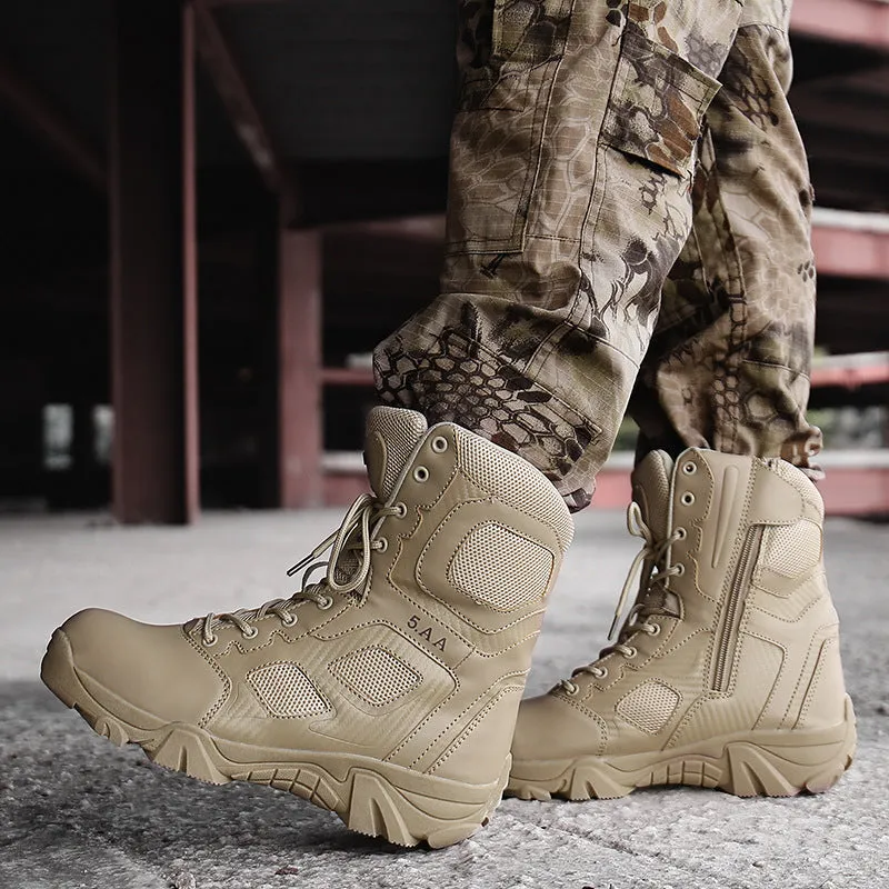 Military Combat Safety Ankle Men's Tactics Boots