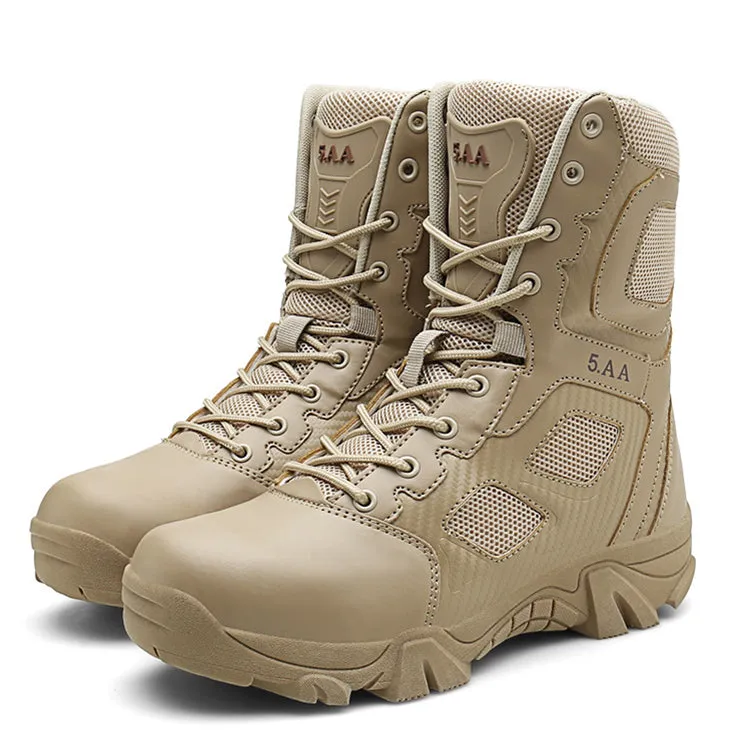 Military Combat Safety Ankle Men's Tactics Boots