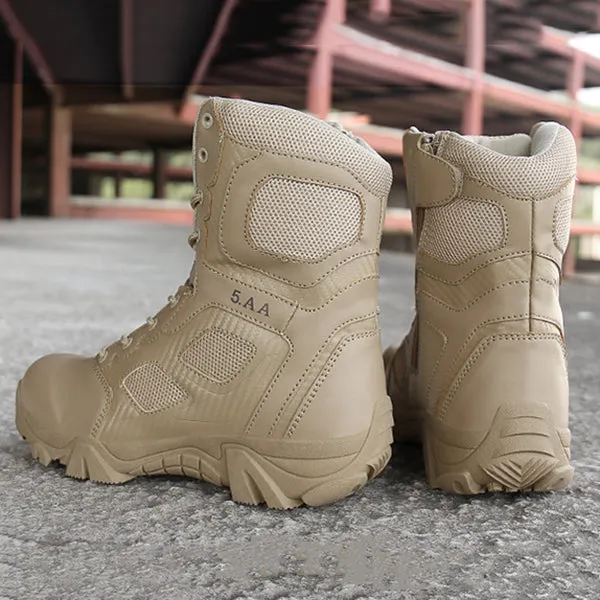 Military Combat Safety Ankle Men's Tactics Boots