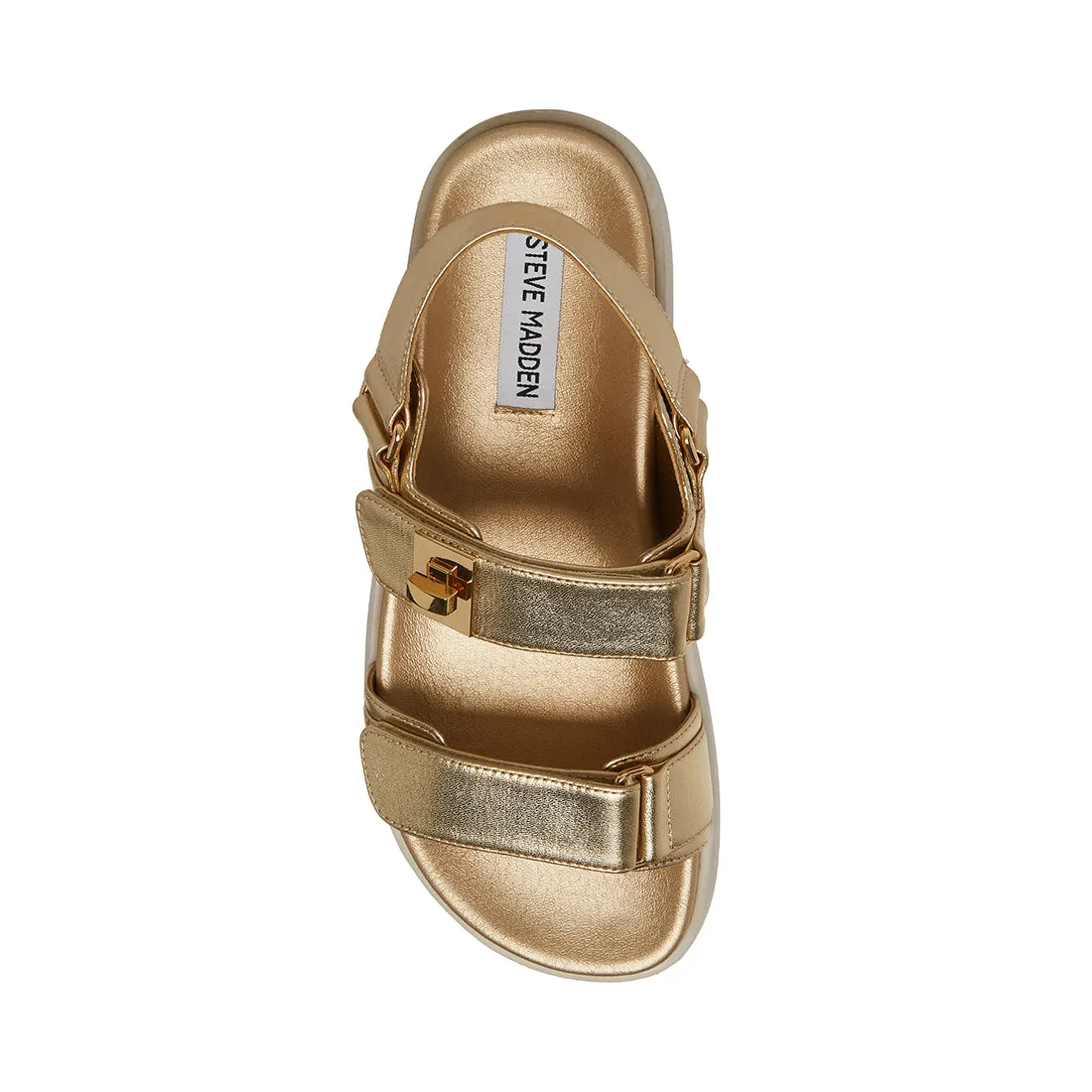 Mona Sandal GOLD LEATHER