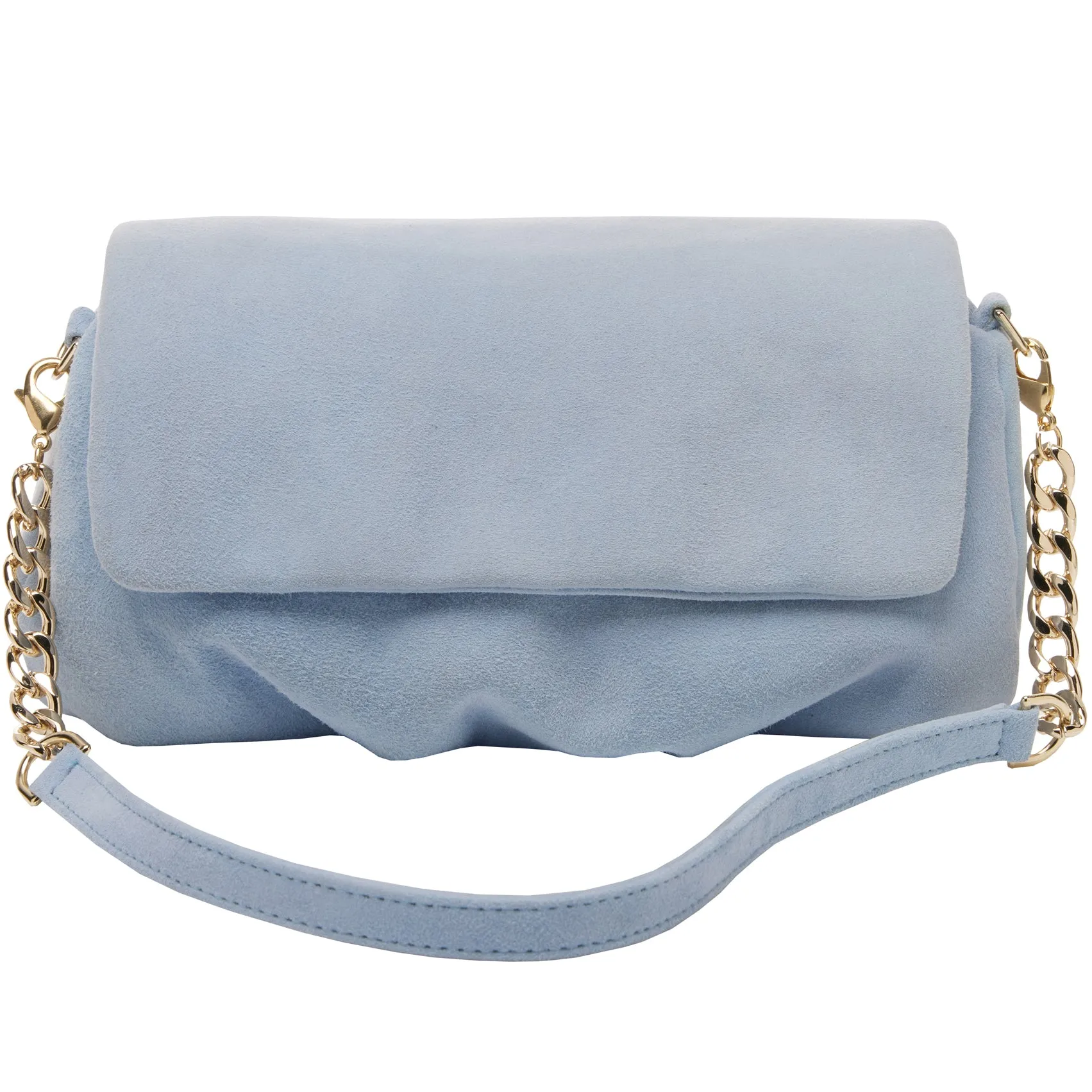 Riley Suede Clutch