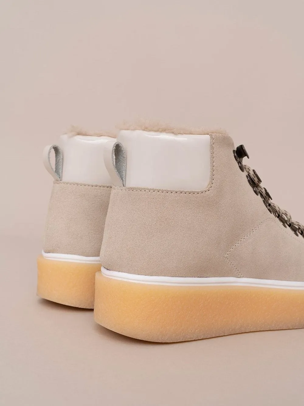 Snow Boot Platform Sneakers