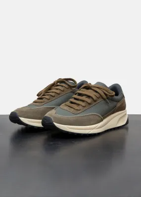 Track Tech Sneakers in Olive