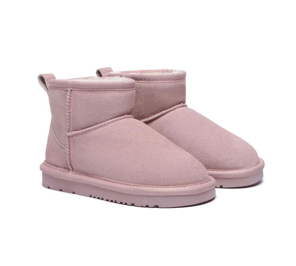 UGG Boots Kids Mini Classic Sheepskin Wool Boots Noel