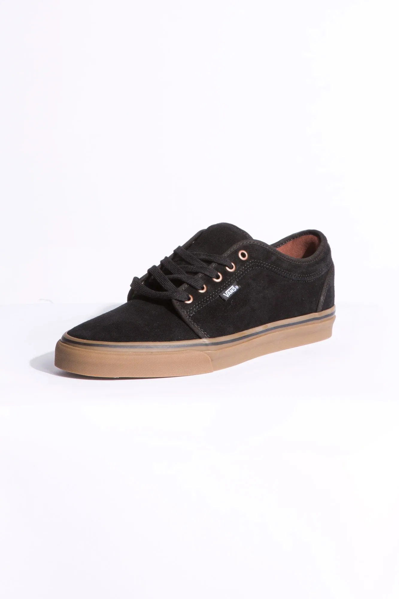 Vans Guys Black & Gum Chukka Low Shoes