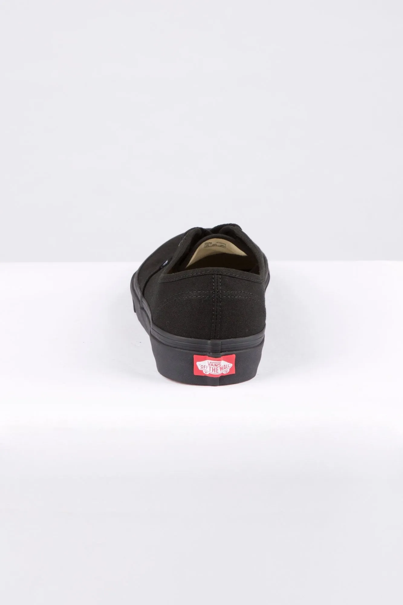 Vans Guys Black On Black Authentic Shoes