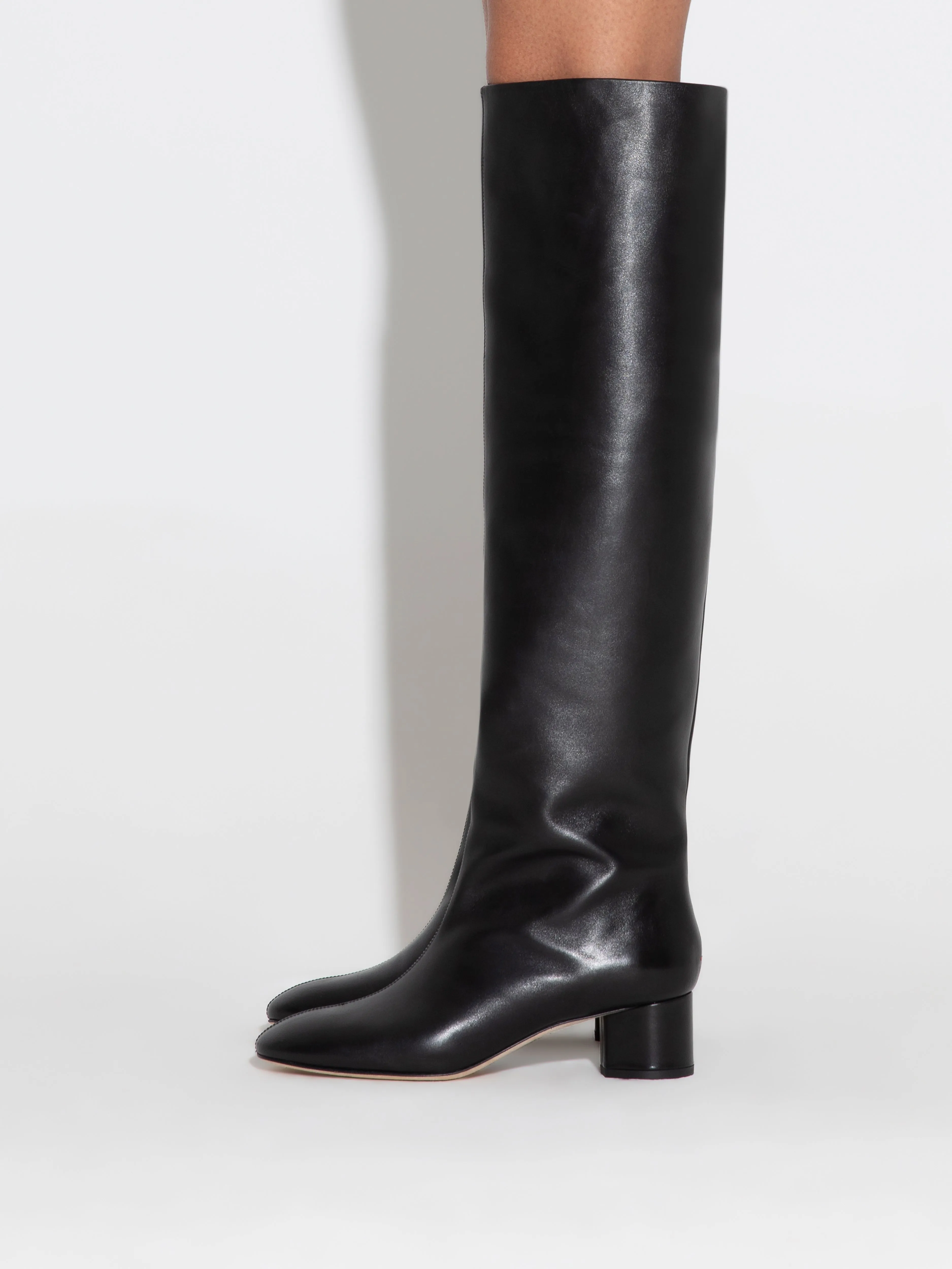 Willa Leather Over-Knee Boots