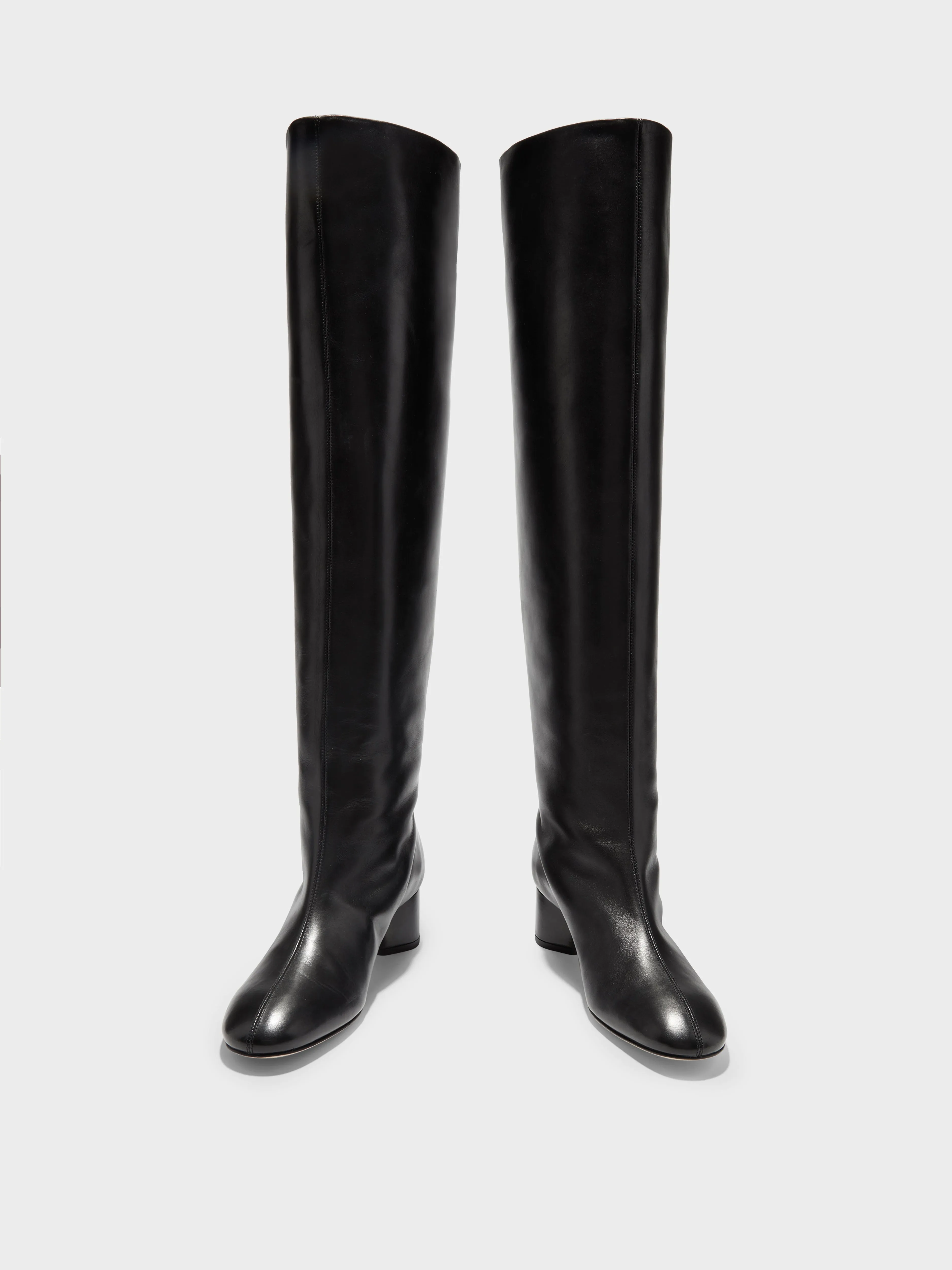 Willa Leather Over-Knee Boots