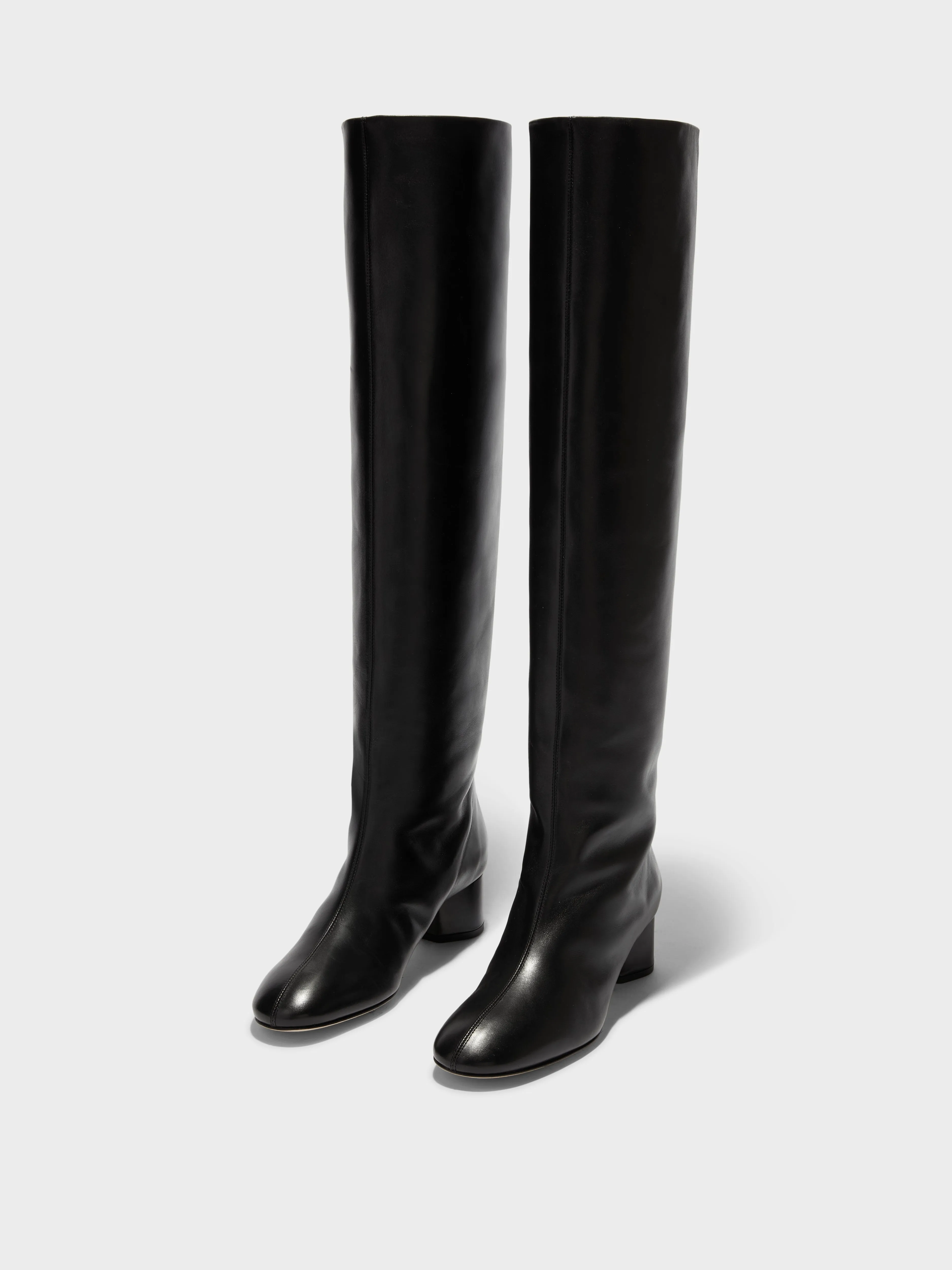 Willa Leather Over-Knee Boots