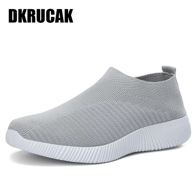 Women Breathable Lightweight Flat Sneakers